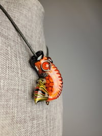 Image 3 of Fire Koi Fish Pendant