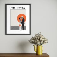 Image 1 of 'TILDEATHV2 Framed.
