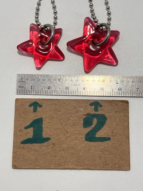 Image of ruby red stars
