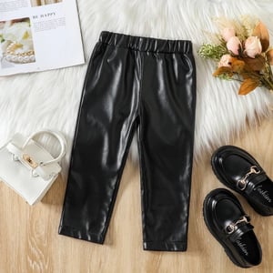 Girl’s 3pc Set Black Long Sleeve + Belt + Pants 