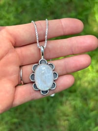 Image 1 of Rainbow Moonstone Necklace 