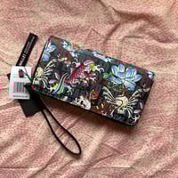 Image 3 of ($30 NWT) Ed hardy bling blue wallet 