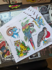 Image 2 of Animals flash print 