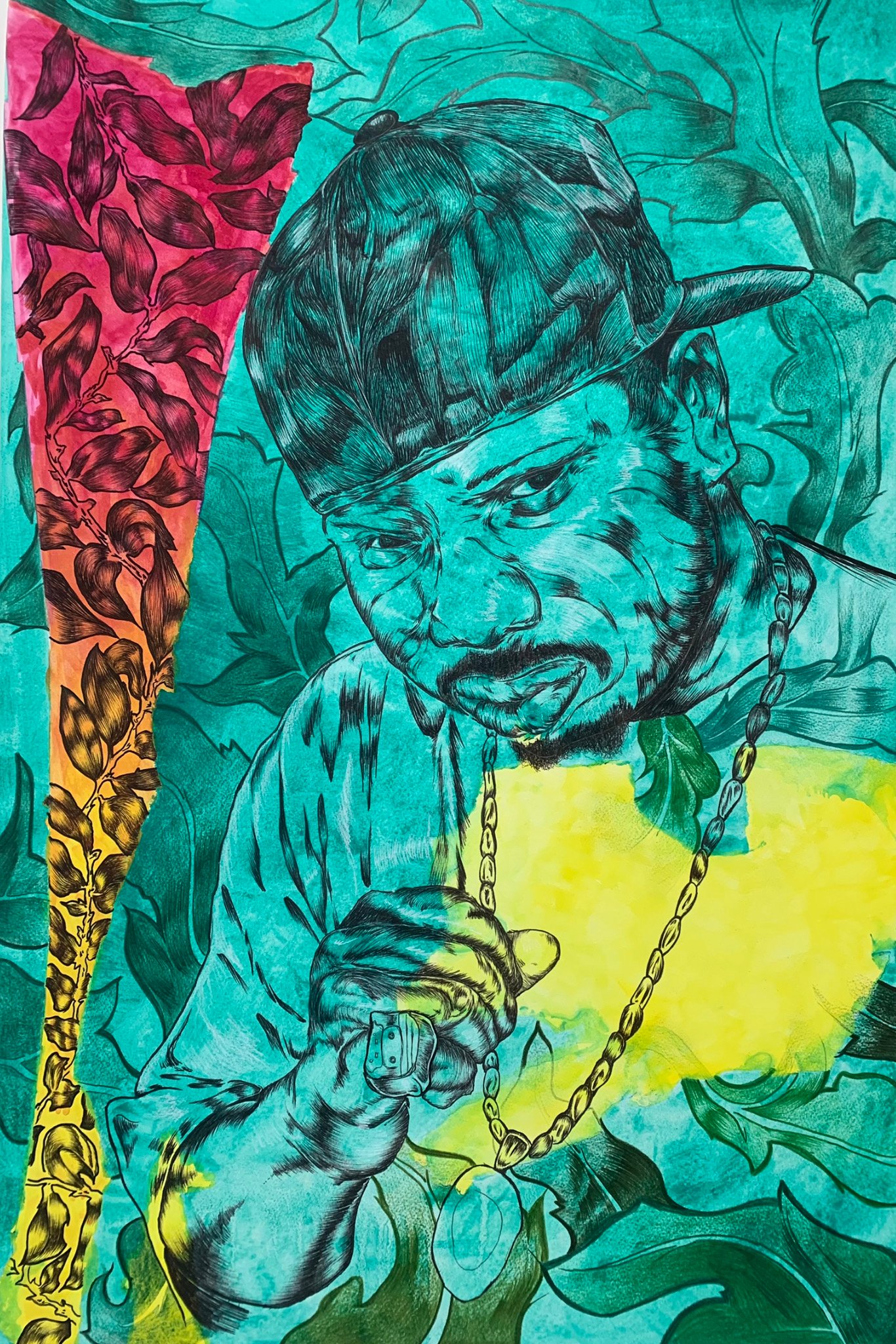 DJ screw original artwork 24 x 36"