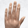 Silicone hand