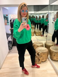 Image 1 of SUDADERA FLOR RELIEVE 