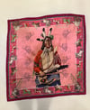 vintage Hermes Pawnee chief silk scarf