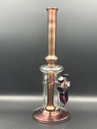 Image 7 of Gold amethyst over electrum mini stemline straight tube