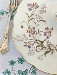 Image 5 of Assiettes aux clématites x7
