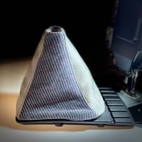 Image 3 of Gray Suede GTI /GLI shift boot 
