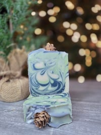 Image 1 of Peppermint Pine Goat milk and Tallow bar