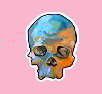 Image 1 of skull sticker