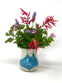 Image 1 of Small Turquoise Bather Vase