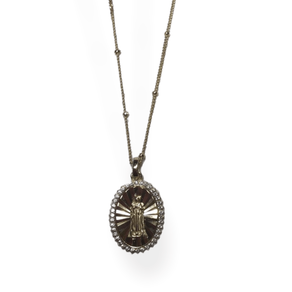Image of Ethereal Virgen Guadalupe Necklace 