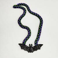 Image 3 of Bat Familiar Chainmaille Necklace