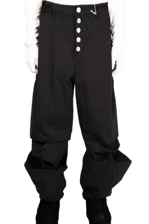 Image of ÆNRMÒUS - Landgrave Pants (Black)