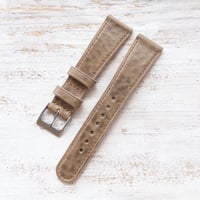 Image 1 of 20mm 40’s Style Watch Strap  - Missouri Grigio