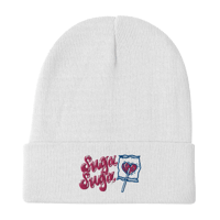 Image 1 of Frankie J SUGA SUGA Embroidered Beanie