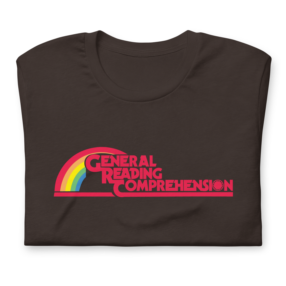 General Reading Comprehension T-Shirt