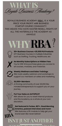 Image 2 of Royale Business Academy; LIFETIME ACCESS
