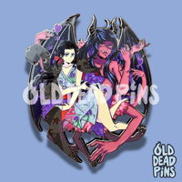 Image 2 of Dependable Demon Enamel Pin