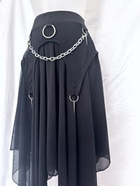 Image 3 of Ringed Layered Mesh Skirt (made to order)