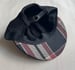 Image of 1920’s Style Black Sashiko Ball Cap