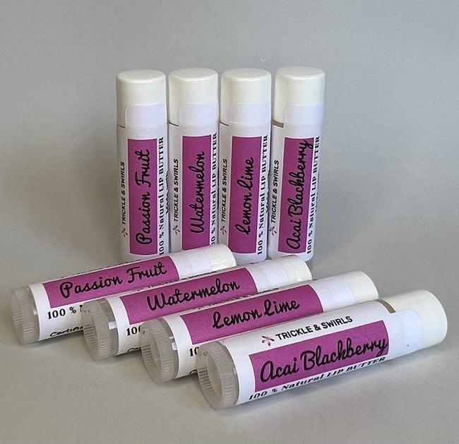 Organic Lip Balm with Vit.E |  Untinted Flavored Lip Balm