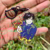 Roy Mustang Acrylic Keychain