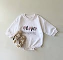 The Flower Embroidered Romper Jumpers 