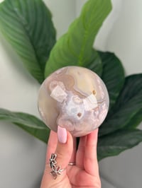 Image 4 of FLOWER AGATE SPHERE -MADAGASCAR- A