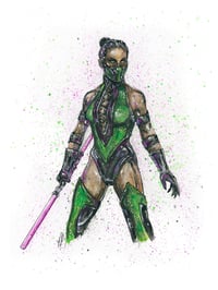 Image 6 of 5-Print Set Mortal Kombat 6x8 Signed Art Print Set 7