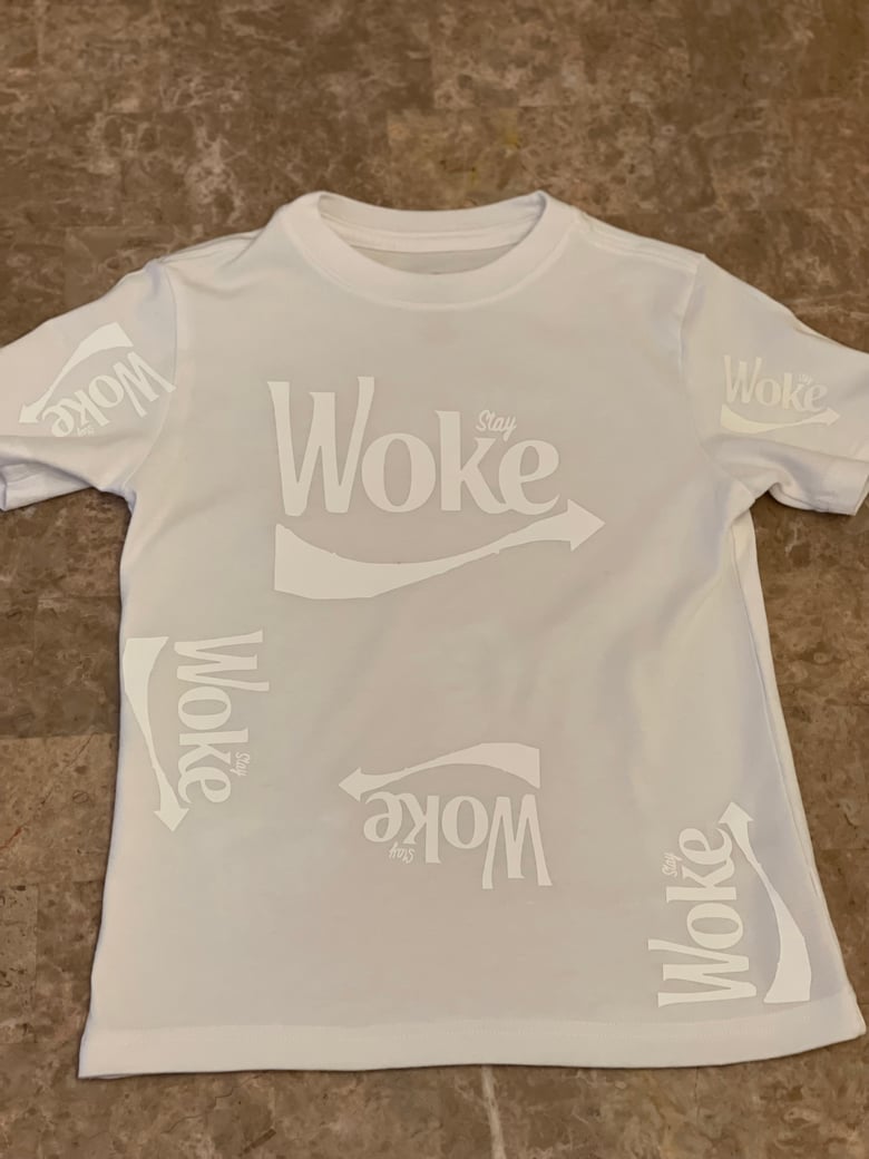 Image of WOW(White on White) What the Woke Adult Tee