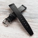 Wild Pigskin Strap - Black