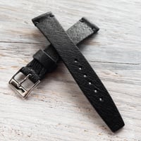 Image 4 of Wild Pigskin Strap - Black