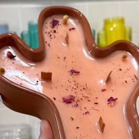 Image 2 of honeydew magnolia scented cactus candle