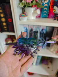 Image 6 of Horquilla Majoras Mask Zelda holografica