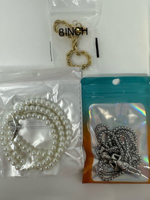Image of Costume Jewelry Lot of 8 Items Free Shipping