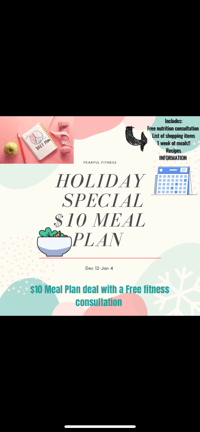 HOLIDAY SPECIAL MEAL PLAN