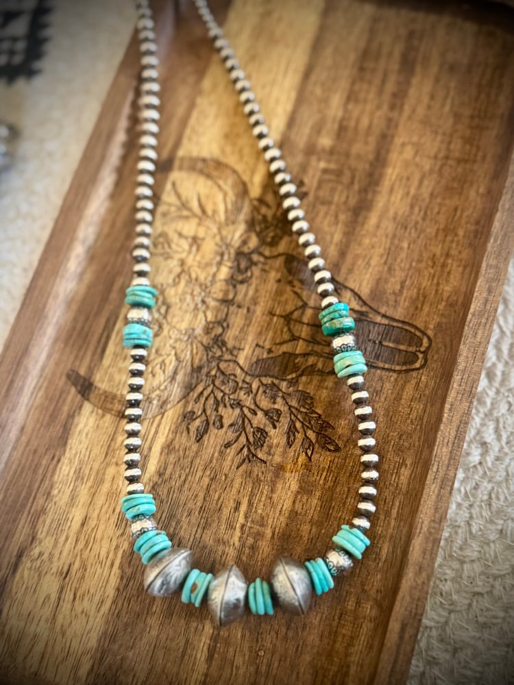 Image of Mercury Dime & Kingman  Necklace
