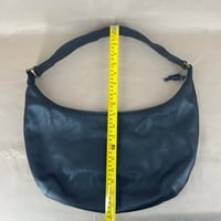 Image 11 of MADEWELL Elegant Piazza Black Leather Hobo Bag