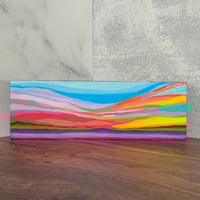 Image 2 of ART - Abstract Desert Sky Painting