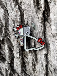 Image 1 of Death Kitty New Era Flag Pin