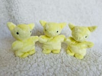 Image 1 of Lemon Yellow Plush Cat