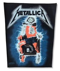 Image 1 of ©1987 METALLICA - RIDE THE LIGHTNING BACKPATCH