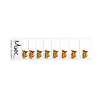 Image 3 of Minx nail art ( Cornucopia with Gourds and fall leaves)