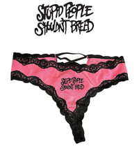 Image 3 of Stupid People Panties (one size, fits med to XL)