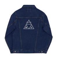 Image 2 of Success Triangle Custom Denim Jacket (2 colors)