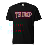 Image 3 of TRUMP Arch College Vintage Unisex garment-dyed heavyweight t-shirt from PatriotsCo
