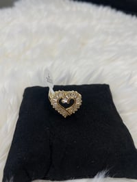Gold Heart Ring sz 7